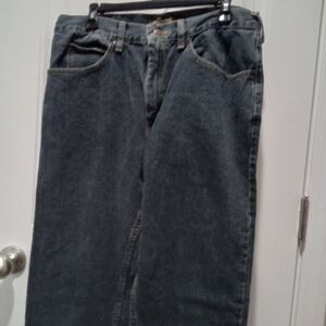 Lee Regular Fit Straight Leg Men's Classic 5 Pocket Blue Jeans Men's 36x…